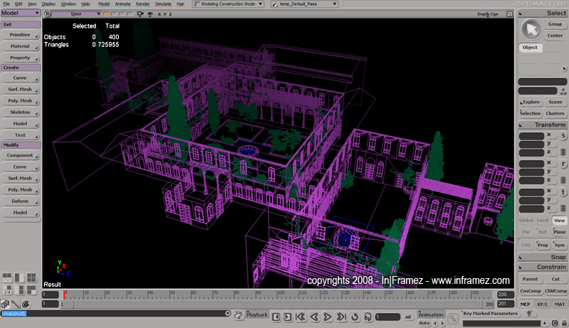 Capture 8 of 3D architecture visualization tech