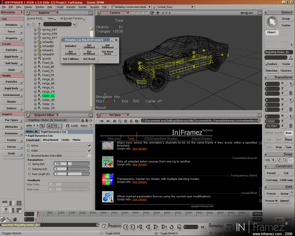 Capture 6 of 3D racing games devlopment tech