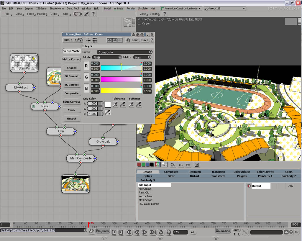 Capture 3 of 3D architecture visualization tech