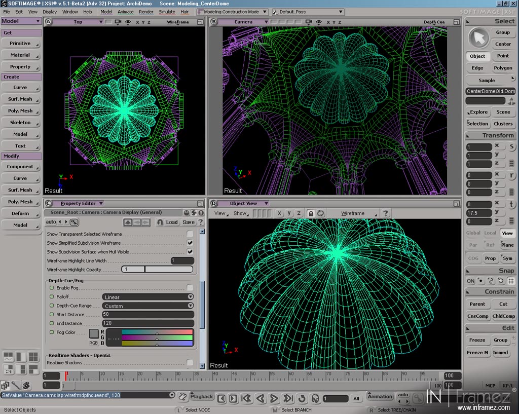 Capture 2 of 3D architecture visualization tech