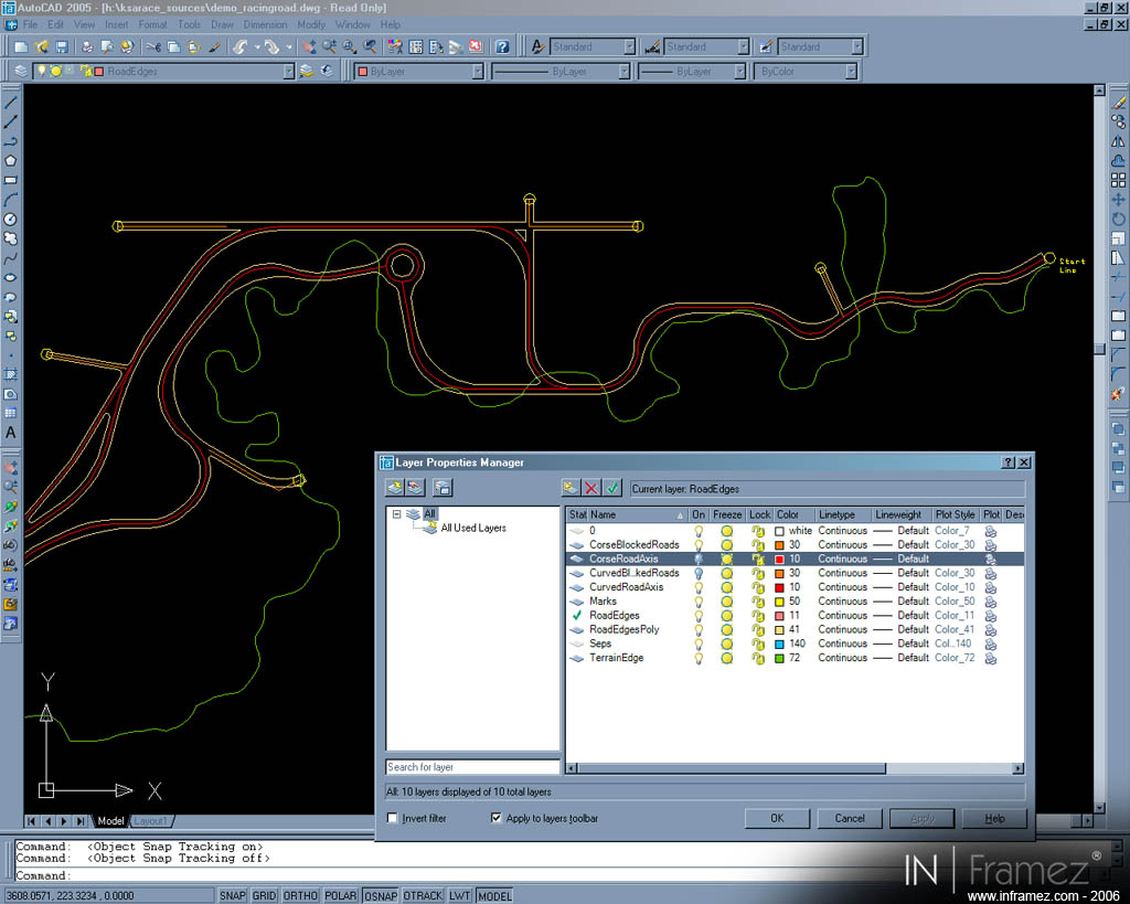 Capture 2 of 3D racing games devlopment tech